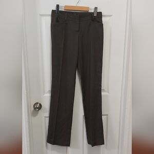 Jacob herringbone dress pant in a grey colour with pockets, size 2